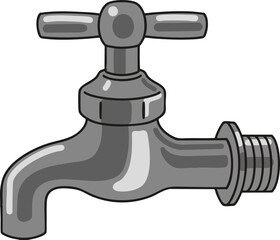 faucet with water drop