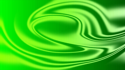 Vibrant Green Abstract Liquid Waves Background with Dynamic Flowing Design for Modern Art and Digital Projects