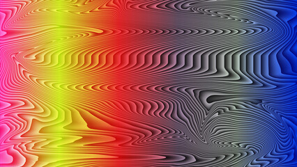 Vibrant Spectrum An Abstract Color Landscape with Dynamic Flowing Texture