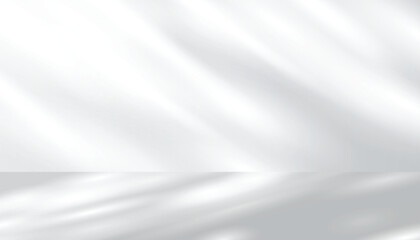 Gray background for product display scene presentation with beautiful lights and shadows. Display pedestal mockup minimal scene empty stage for presentation product, stand, showcase, exhibition