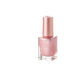 Sparkling Pink Nail Polish: Shimmering Beauty Shot