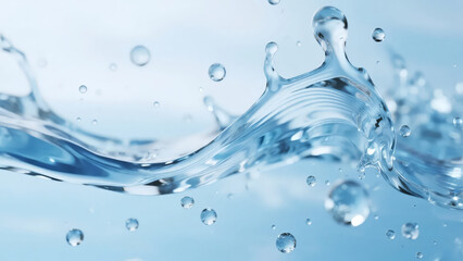 Great Heat Solar Term Water Splash Cool Pure Beverage Ad Background