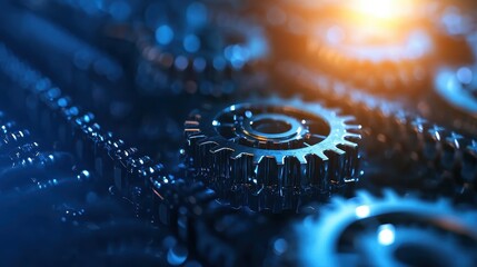 Engineer Mechanical engineer repairing a large truck engine, ensuring its optimal performance.