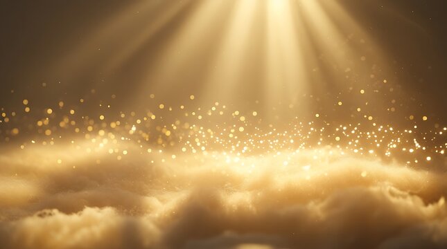 
Generation background
A tranquil space filled with gentle golden mist, soft rays of sunlight filtering through. Tiny light - Powered by Adobe