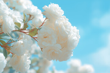 snow covered branches