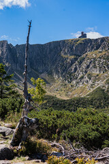 Sudetes, Giant Mountains, Śnieżne Kotły, Schneegruben, Szklarka, Kamienczyk, wodospad, Karkonosze, Sudety