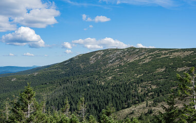Sudetes, Giant Mountains, Śnieżne Kotły, Schneegruben, Szklarka, Kamienczyk, wodospad, Karkonosze, Sudety