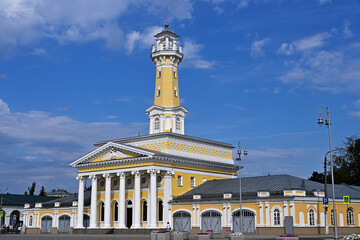 Fire tower in the center of Kostroma.