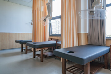 massage bed in a TCM clinic