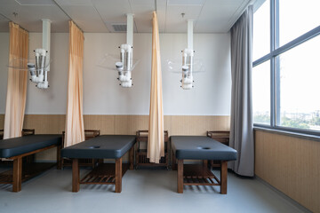 massage bed in a TCM clinic