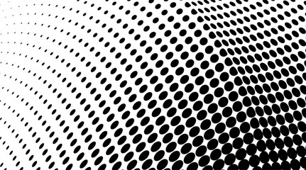 Black and white halftone texture