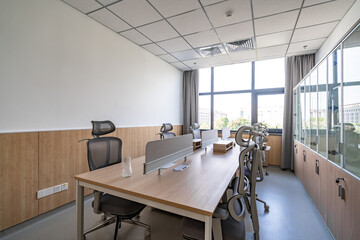 interior of modern conference room
