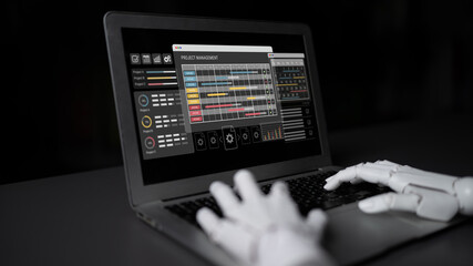 AI assists in creating intelligent project management dashboards that automate tracking, optimize...
