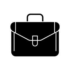 Professional Briefcase Symbol for Company and Finance Design.