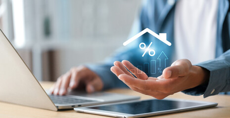 Property management and checklist  concept .  management and housing investments  decision making...