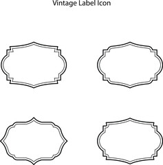 Vintage decorative frames, labels and badges, borders, banners, and panel design elements vector illustration collections.