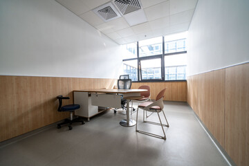 interior of office for doctor in hospital