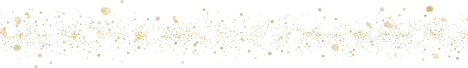 Abstract gold glitter sparkles on white background festive golden dust texture perfect for holiday designs and luxury concepts