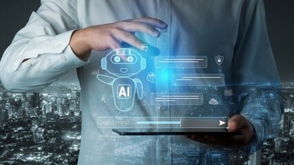 AI chatbot improves virtual assistant interaction. AI chatbot processes text, supports users, AI chatbot automates replies, and AI chatbot enables smart messaging. Marrow