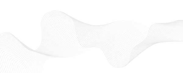 Abstract background with dynamic wavy lines, Digital future technology concept background, vector illustration