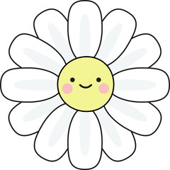 flower with smile