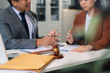 legal and corporate consultation concept focusing on law, advice, and business agreements.