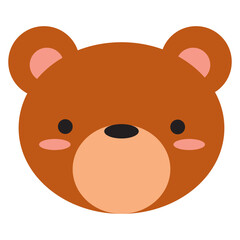 cute bear vector