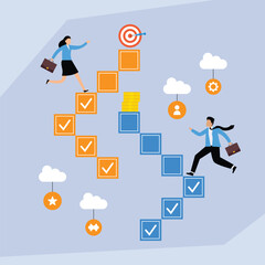 Set of Baseball Player Actions Poses: Batter, Pitcher, and Catcher 2d flat vector illustrations