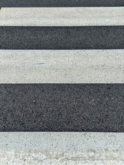 Fototapeta premium Bandes blanches sur asphalte 