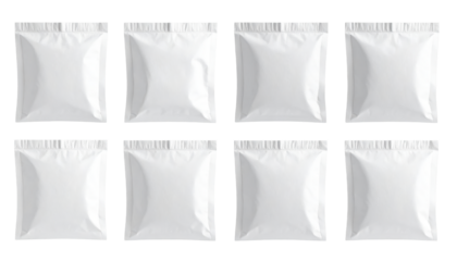 White blank packaging bags with ziplock white unprinted pouches with reliable ziplock seals for versatile storage solutions