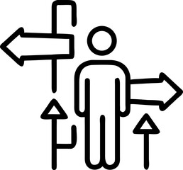 man and woman toilet sign