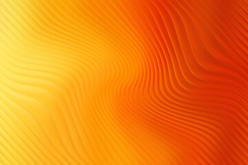 Abstract orange background with wavy lines and gradient color transition