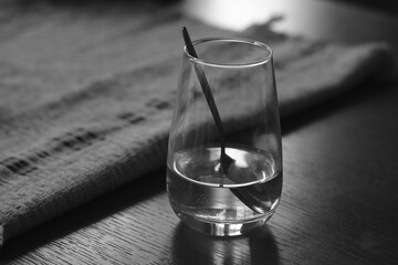 glass of water