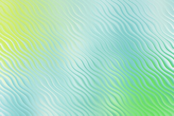 Abstract background with wavy lines and gradient of yellow, blue and green