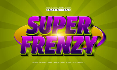super energy editable special offer text effect for shopping promotion