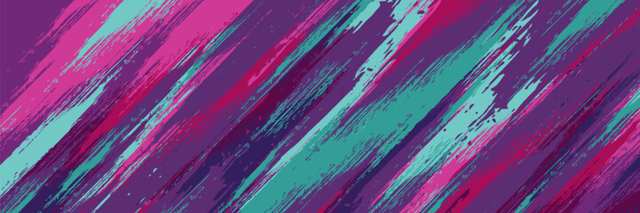 Naklejka premium game brush purple neon banner Car sticker livery wrap abstract sporty