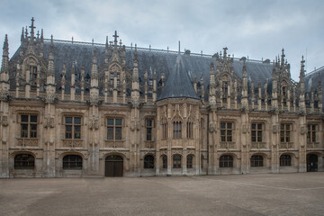 the courthouse in Rouen, Normandy