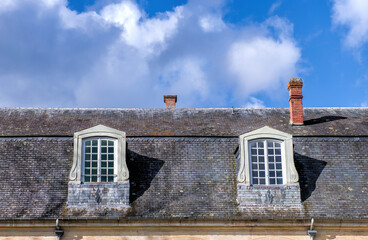 park and residence at the Bec Hellouin Abbey