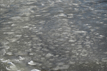 Water surface of the Baltic Sea.