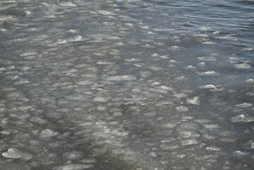 Water surface of the Baltic Sea.