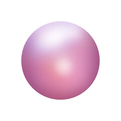 pink ball, bubble, button, pearl, PNG, transparent