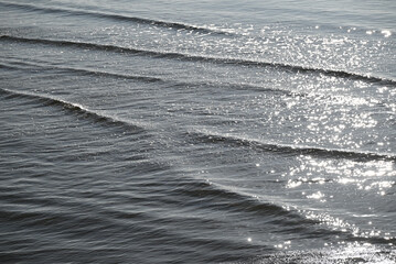 Water surface of the Baltic Sea.