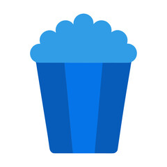 Delicious popcorn bucket snack, movie night treat