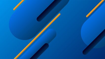 ILLUSTRATION ABSTRACT BACKGROUND ELEGANT BLUE GRADIENT SMOOTH LIQUID COLORFUL DESIGN WITH DIAGONAL GEOMETRIC SHAPES VECTOR TEMPLATE GOOD FOR MODERN WEBSITE, WALLPAPER, COVER DESIGN 