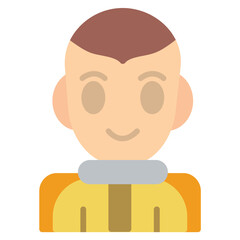 Male Robot Face Icon