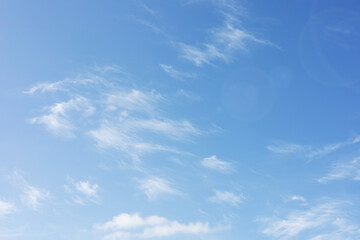 Bright blue sky wide White soft Cloud background texture: Cyan Clear Summer Day Light Gradients winter cloudy Nature Beauty texture, Horizon air in summer abstract gradient clam sunlight spring View.