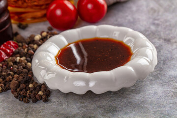 Black pepper sauce for meat