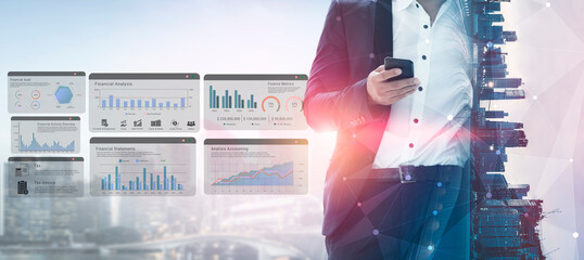 Financial dashboard improves data analytics reporting, performance tracking, and strategic decision making Parse