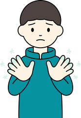 수족냉증 손 남