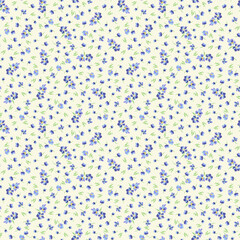 Seamless small flower pattern